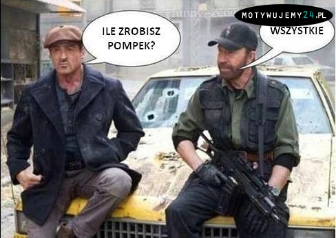 Ile zrobisz pompek?