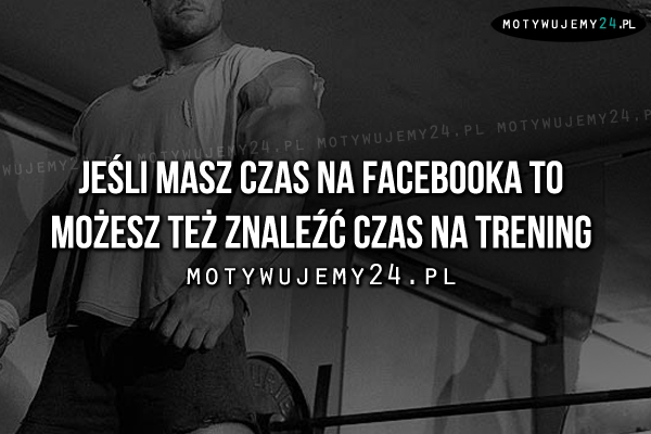 Jeśli masz czas na Facebooka to możesz też..