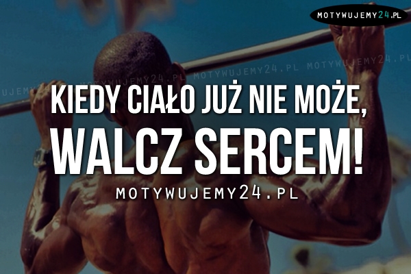 Kiedy ciało już nie może..