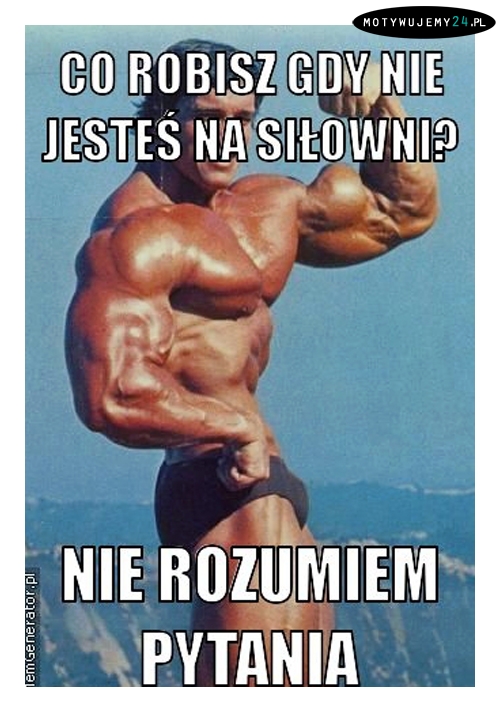 Co robisz, gdy nie jesteś na siłowni?