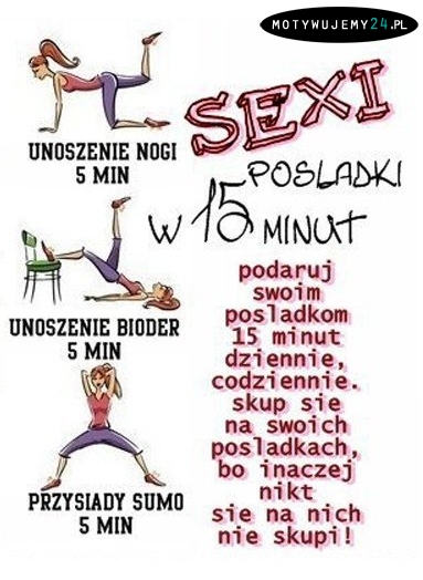 Trening pośladków w 15 minut!