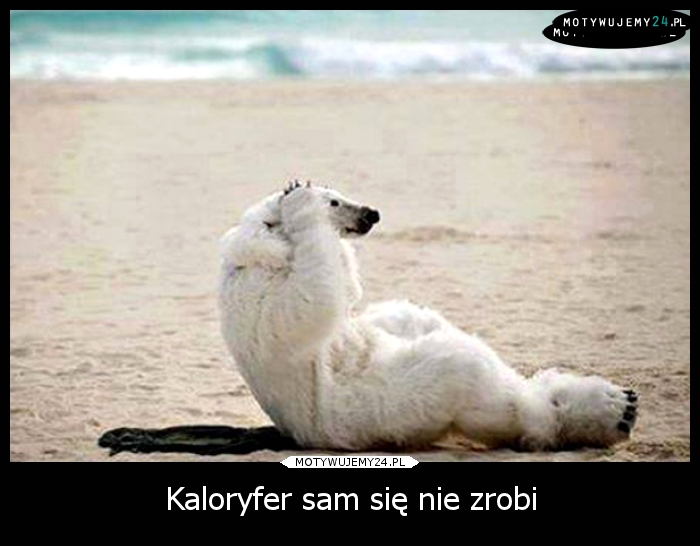 Kaloryfer sam się nie zrobi..