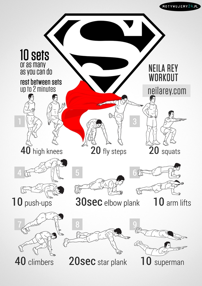 Trening superman'a Trening superman'a