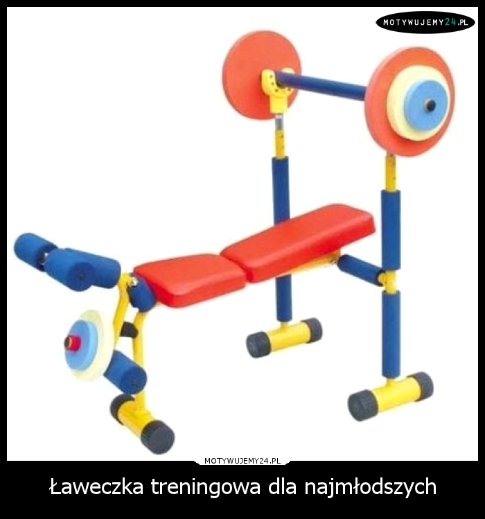 Ławeczka treningowa dla najmłodszych