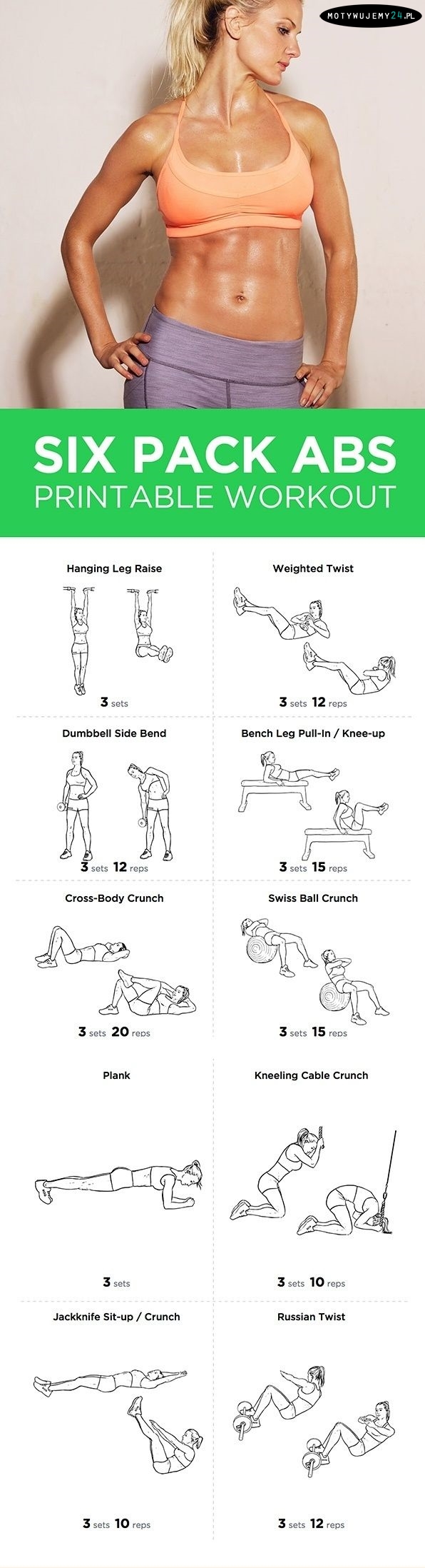 Six pack workout