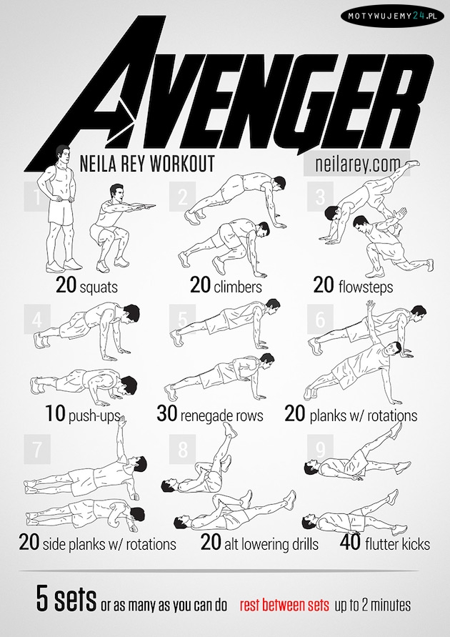Avenger workout