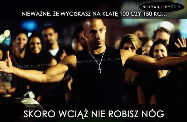 Nieważne, że wyciskasz na klatę 100 czy 150 kg...