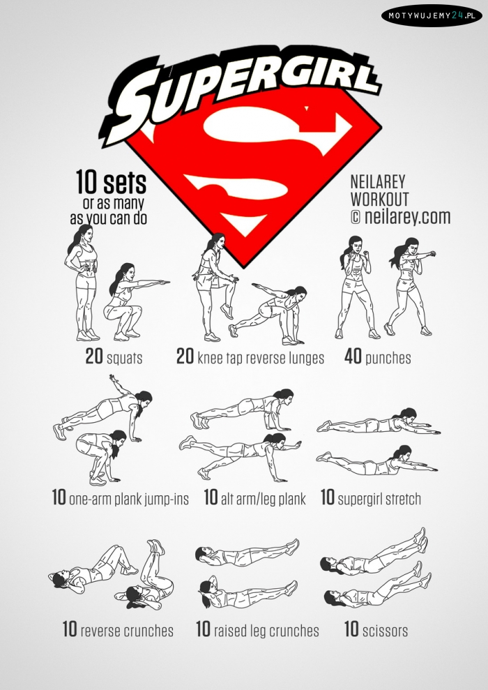 Supergirl workout