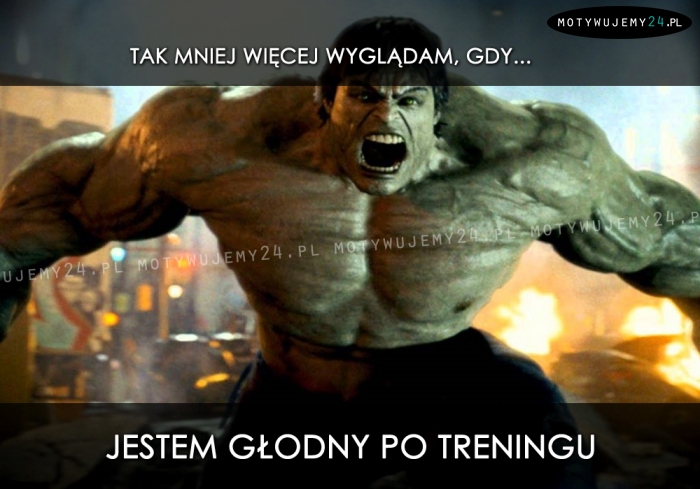 Tak mniej więcej wyglądam, gdy...