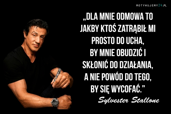 Dla mnie odmowa to...