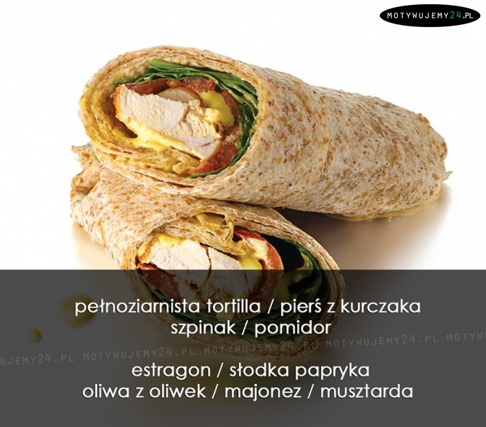 Fit przekąska - pełnoziarnista tortilla