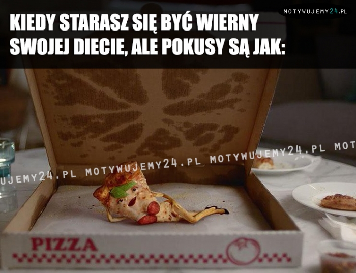 Kiedy starasz się być wierny swojej diecie, ale...