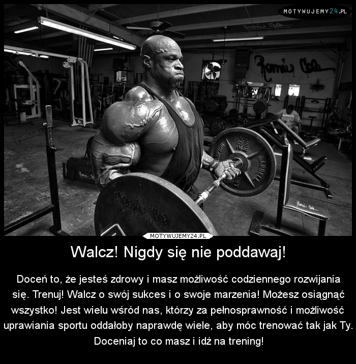 Walcz! Nigdy się nie poddawaj!