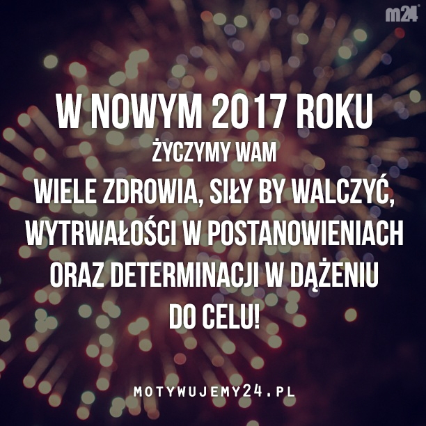 Szczęśliwego Nowego Roku!