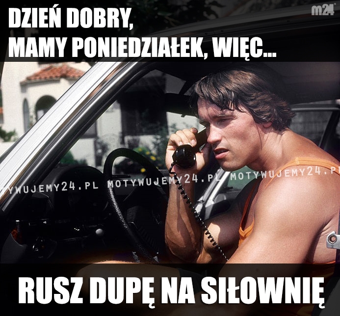 Dzień dobry, mamy poniedziałek...