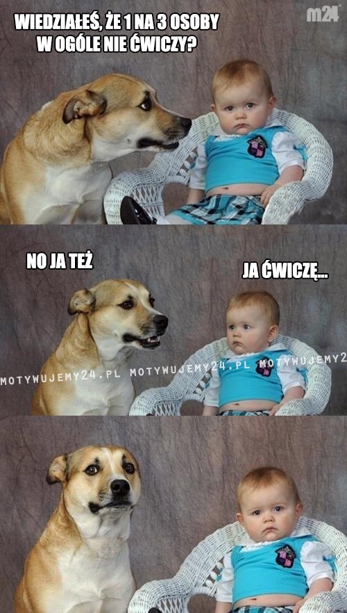 Ktoś tu chyba nie ćwiczy...