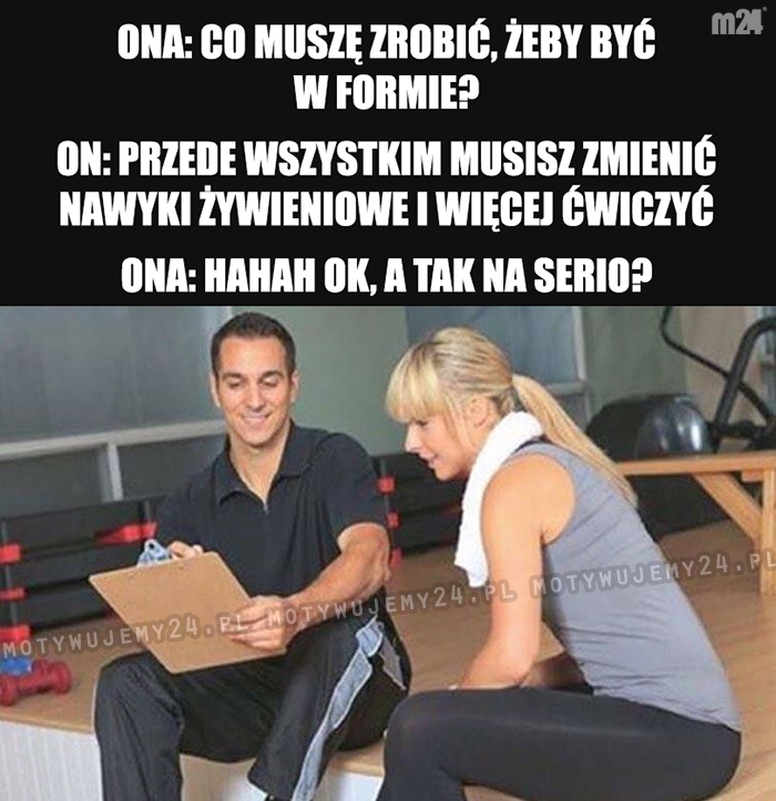 To tak na serio...