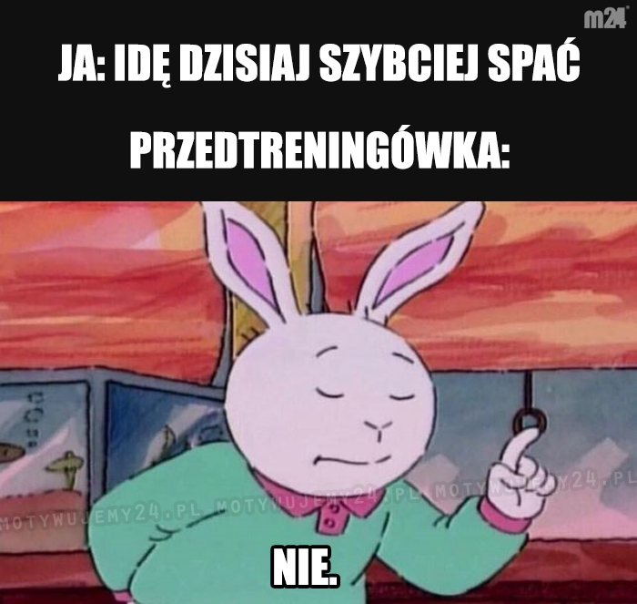 A więc zmiana planów...