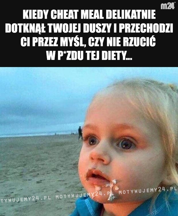 Kiedy cheat meal delikatnie dotknął twojej duszy...