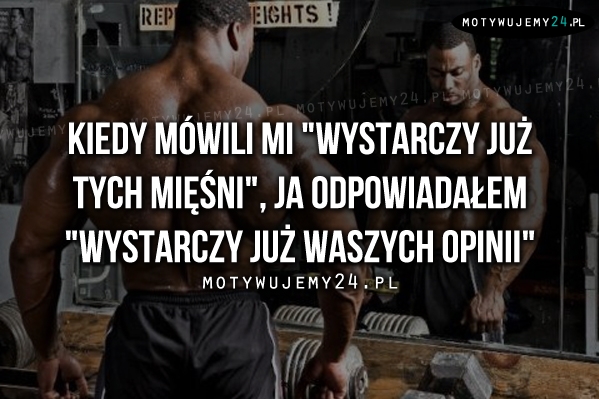 Kiedy mówili mi..