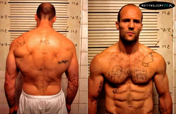 Jason Statham i jego sylwetka