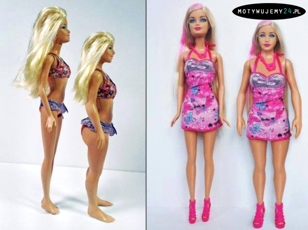 Lalka Barbie o wymiarach przeciętnej kobiety
