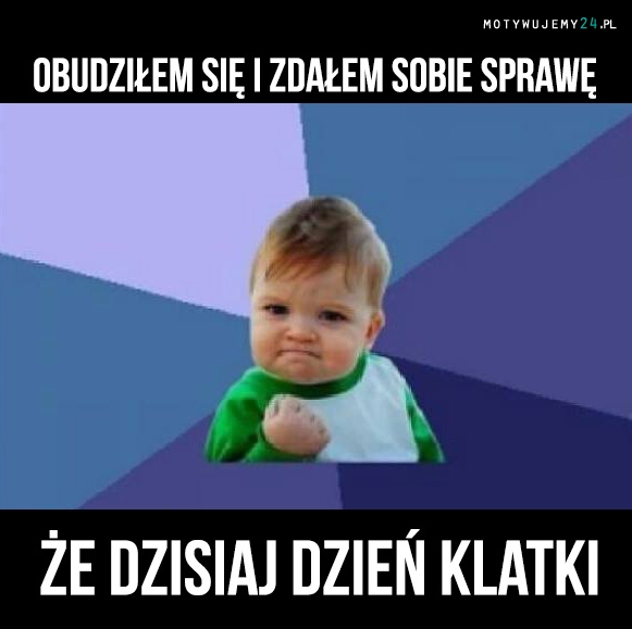 Obudziłem się i zdałem sobie sprawę...