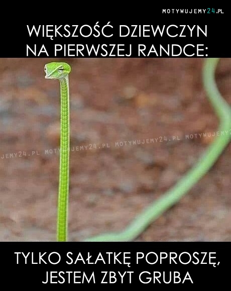 Większość dziewczyn na pierwszej randce...