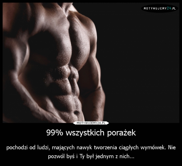 99% wszystkich porażek