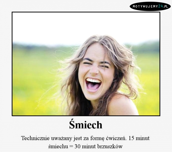 Trening + śmiech = brzuch ze stali