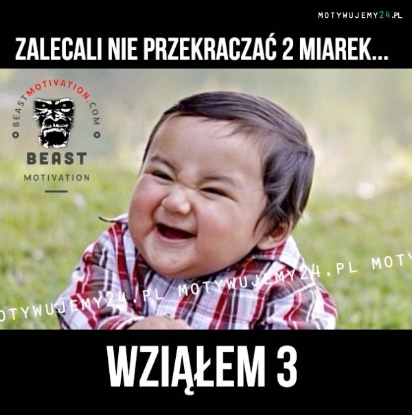 Zalecali nie przekraczać...