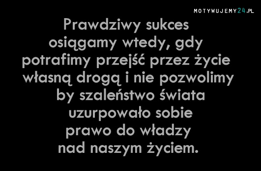 Prawdziwy sukces