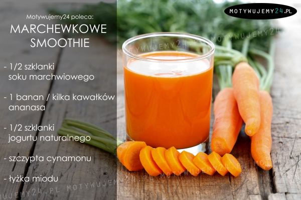 Marchewkowe smoothie