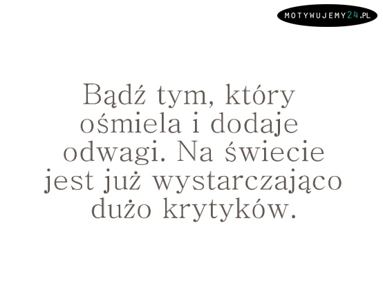 Bądź tym...