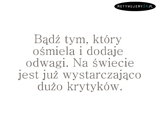 Bądź tym...