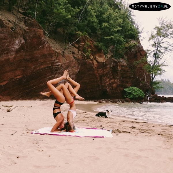 Joga na plaży