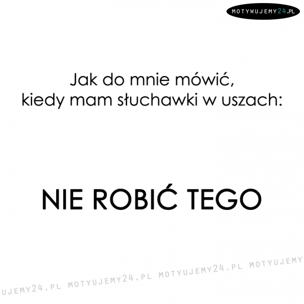 Jak do mnie mówić, gdy...