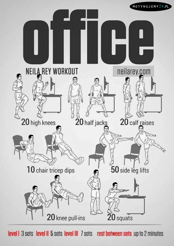 Biurowy fitness