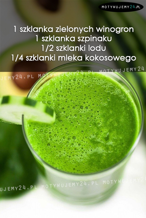 Szpinakowe detox smoothie