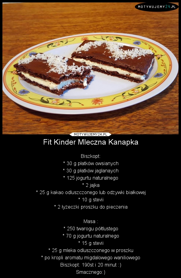 Fit Kinder Mleczna Kanapka