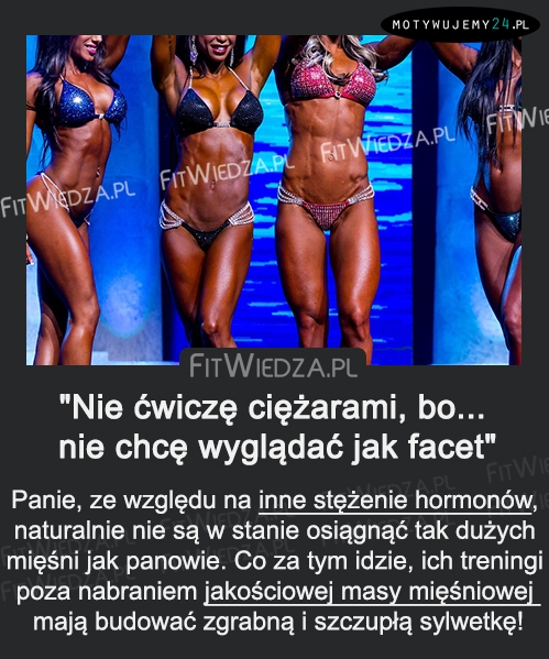 Panie ze względu na inne stężenie...