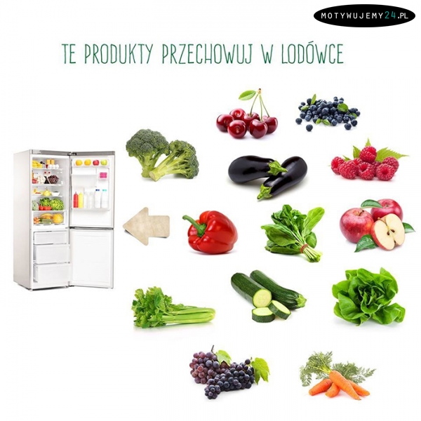 Te produkty trzymaj w lodówce