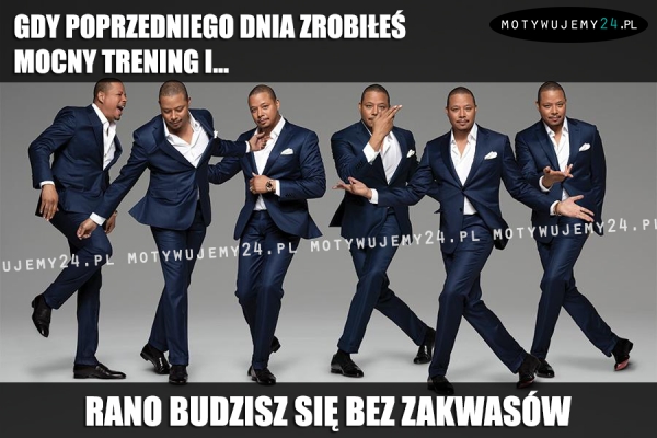 Gdy poprzedniego dnia zrobiłeś mocny trening i...