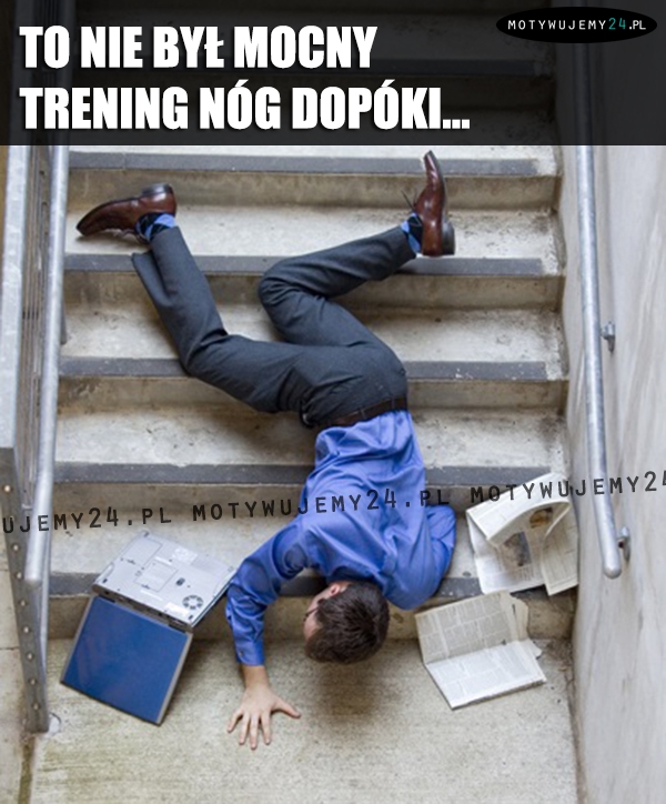 To nie był mocny trening nóg dopóki...