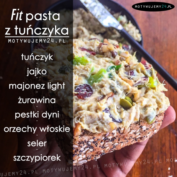 Fit pasta z tuńczyka