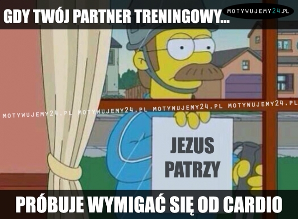 Gdy Twój partner treningowy...