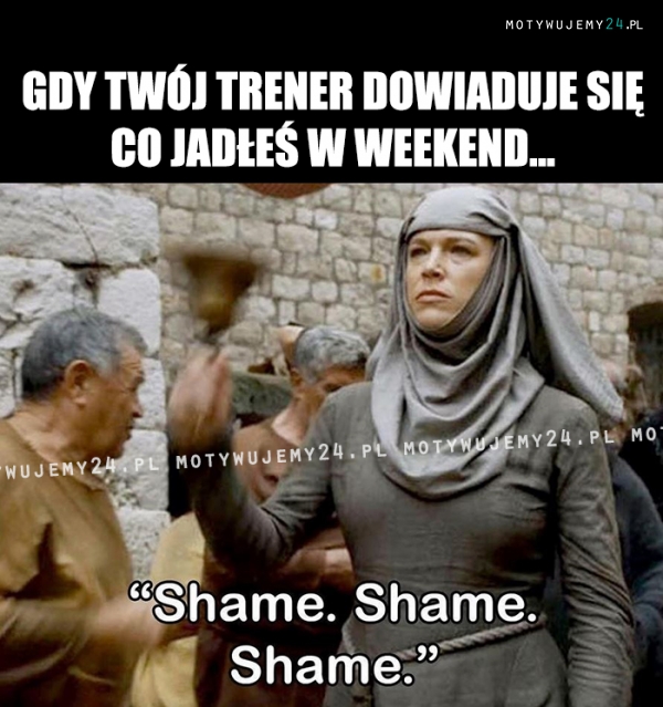 Gdy Twój trener dowiaduje się...