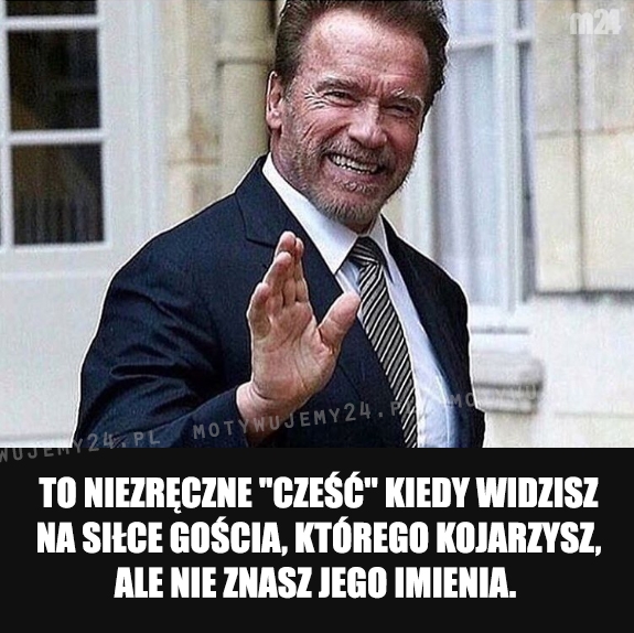 To niezręczne cześć...