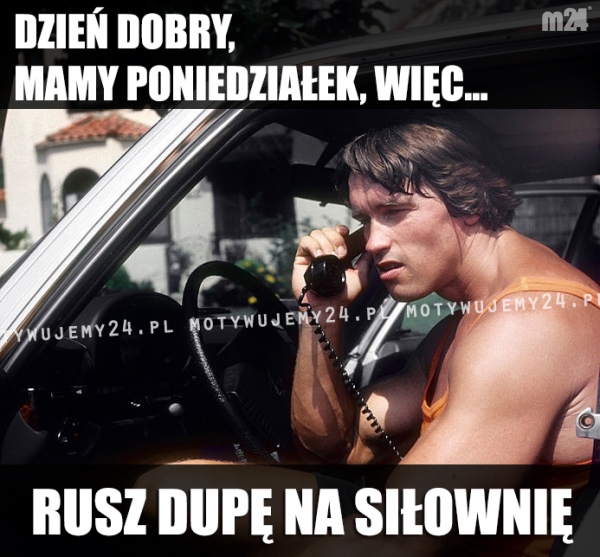Dzień dobry, mamy poniedziałek...