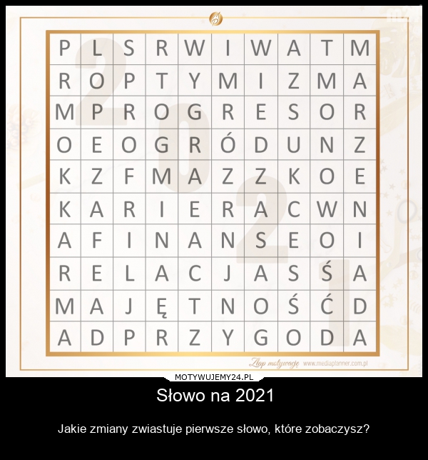 Słowo na 2021